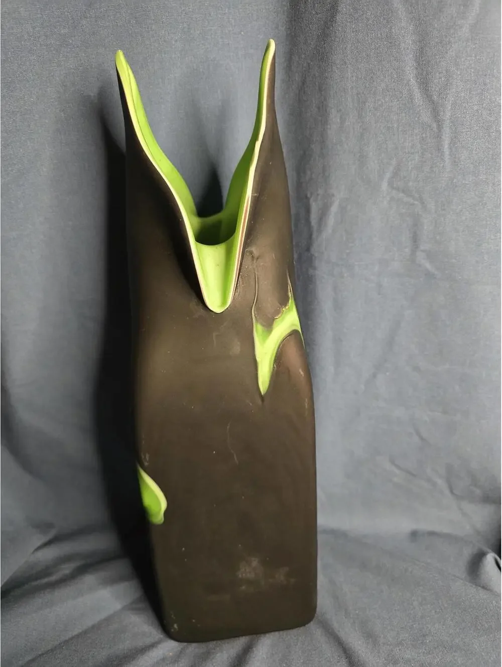 Vintage Two-Tone Free-Form Vase 1950s